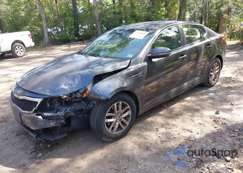 2011 Kia Optima Lx из США, поврежденный, VIN KNAGM4A70B5186860